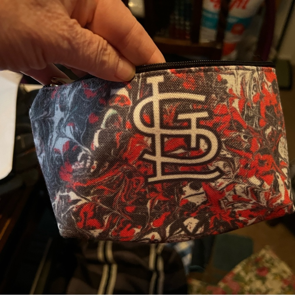 Baseball Themed Purse/Cosmetic Bag